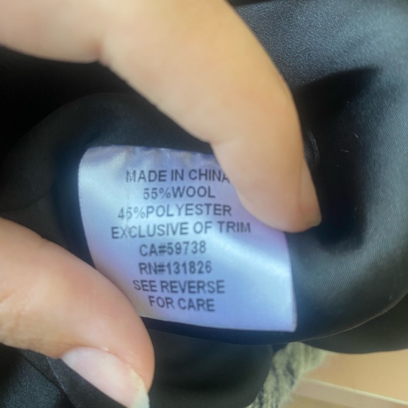 Luna Peplum Wool Top - Picture 8 of 9